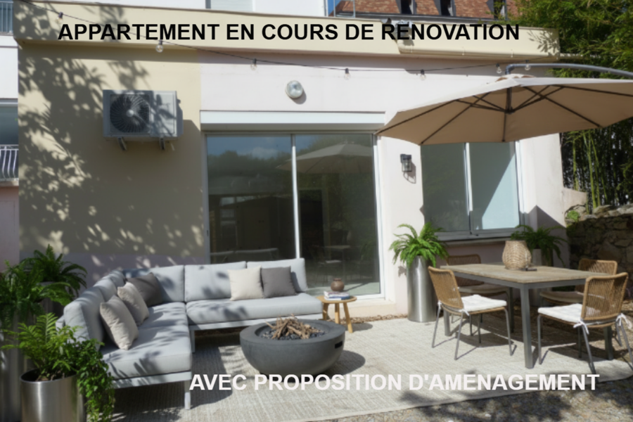 T5 130m² Rez de Jardin + jardin 120m²