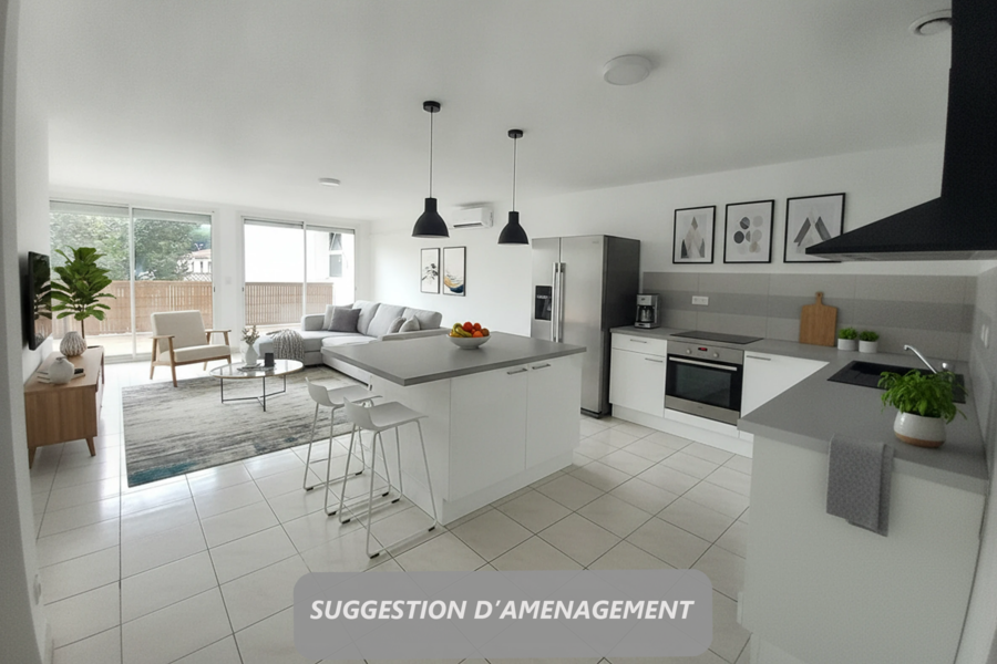Appartement T5 avec terrasse centre Lamalou